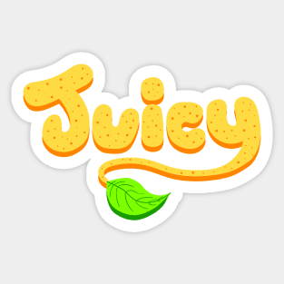 Juicy Fruit Sticker